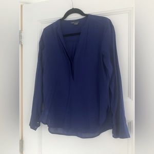 Bright blue Vince blouse